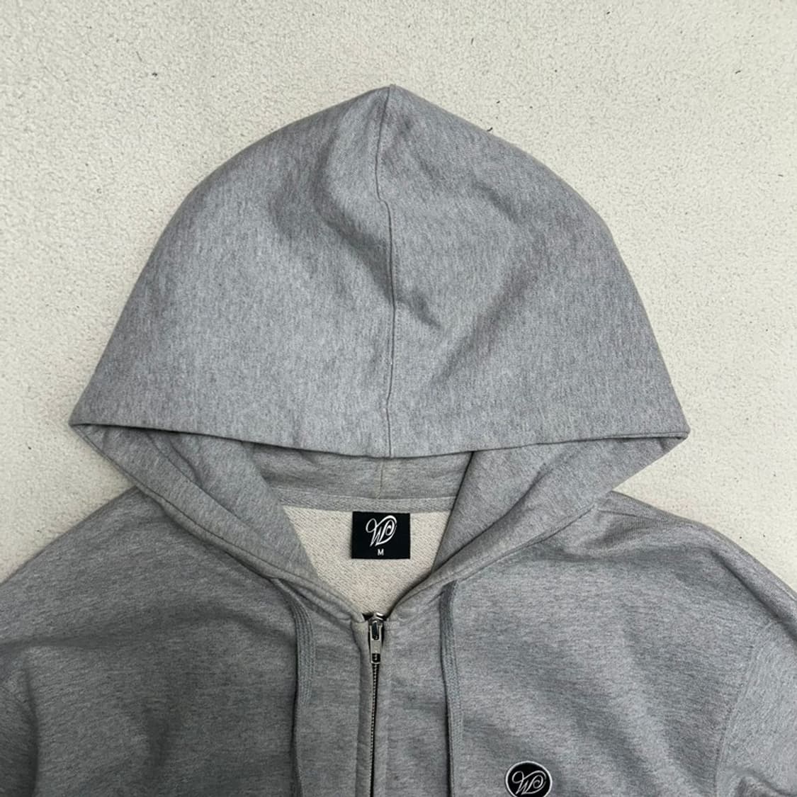 우알롱 투웨이 후드집업 그레이 M 상품이미지4