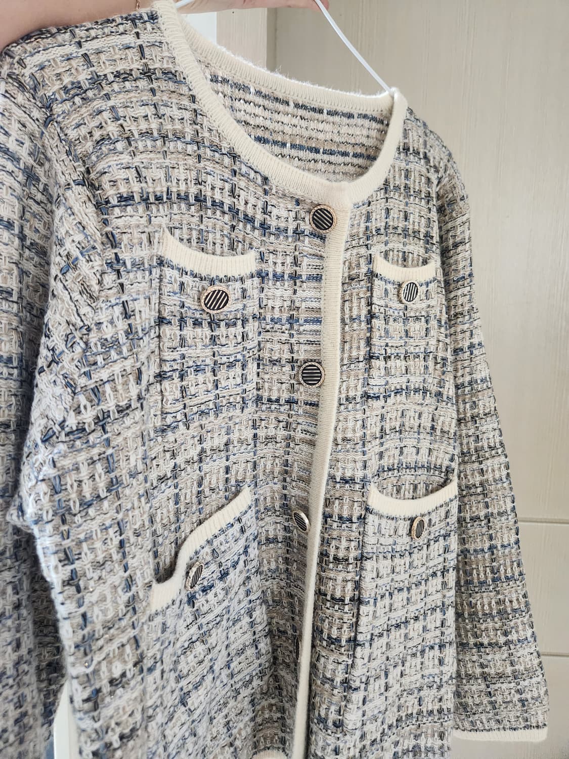 트위드가디건77 88  상품이미지1