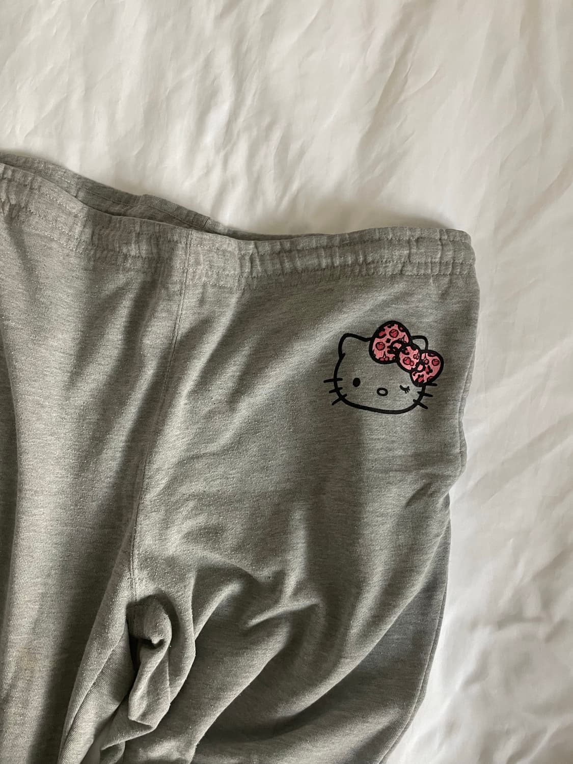 빈티지 핑크 호피 헬로키티 츄리닝 츄바 상품이미지3