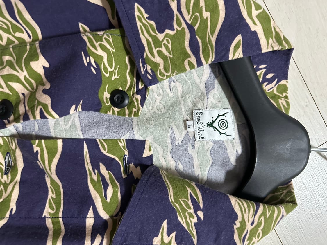 사우스2웨스트8 카모 자켓 L사이즈 상품이미지1