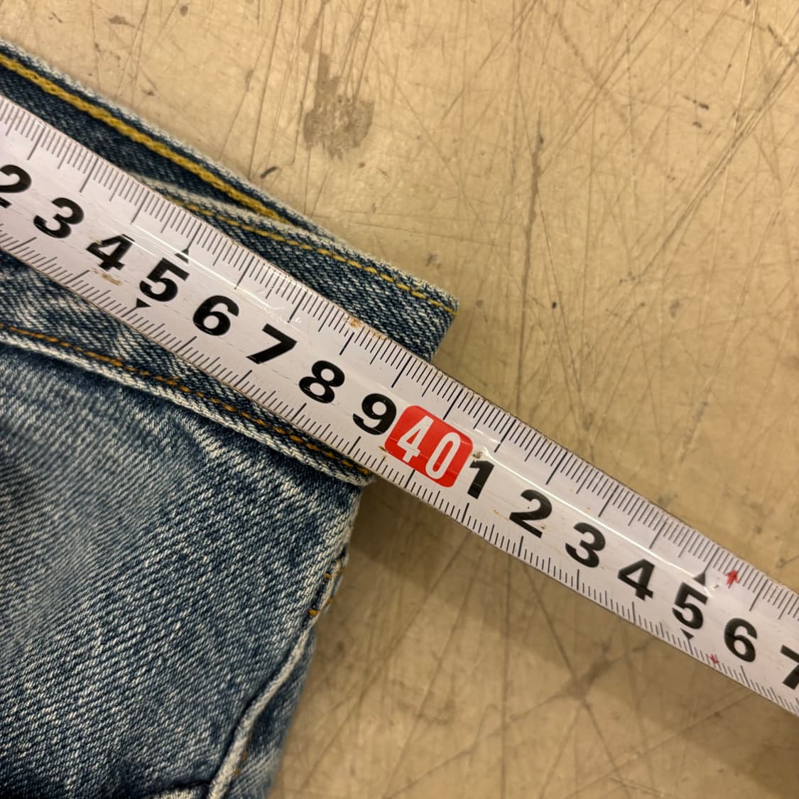 리바이스 511 데미지 데님 팬츠 상품이미지5