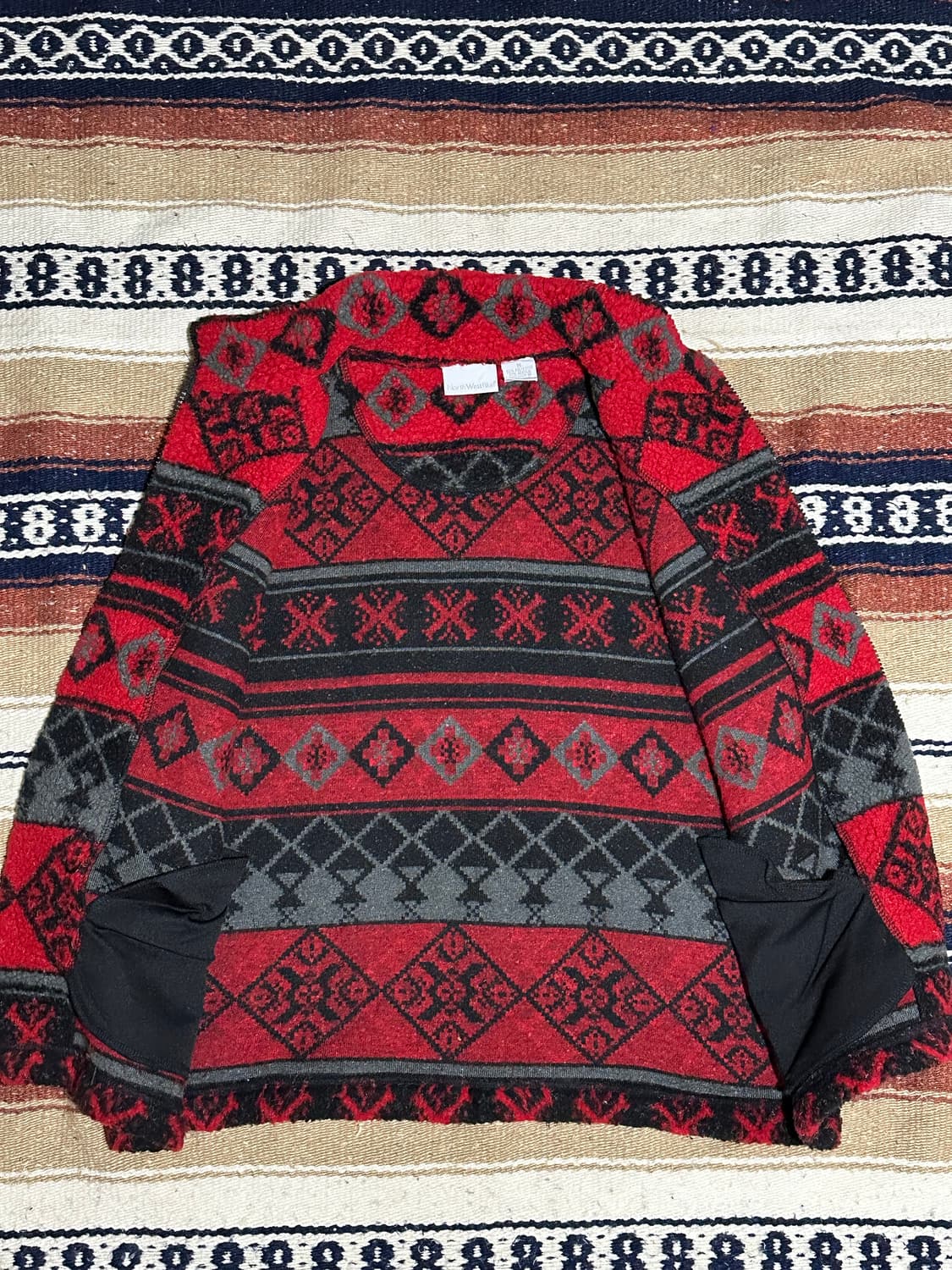 [빈티지] •North West Blue Fleece Vest 상품이미지3