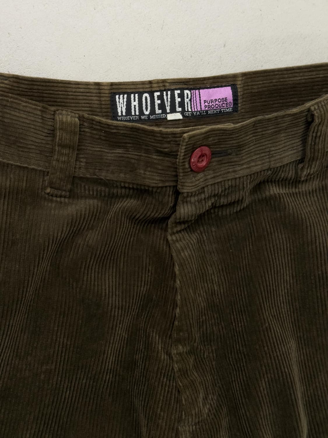 Whoever 코듀로이 팬츠 상품이미지4
