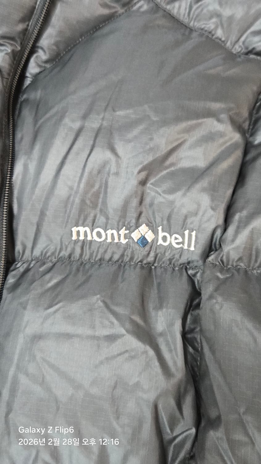 몽벨 800필 경량패딩 L 상품이미지3