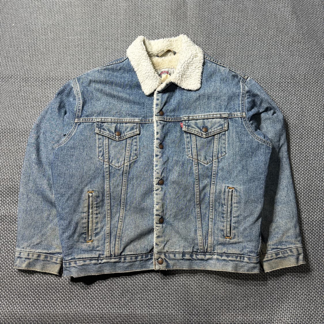 90s 리바이스 쉐르파 데님 트러커 (old-8521) 상품이미지1