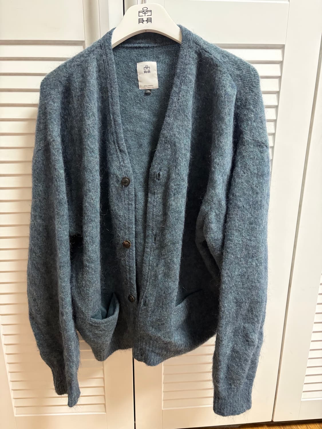 폴리테루 모헤어가디건 4사이즈 상품이미지2