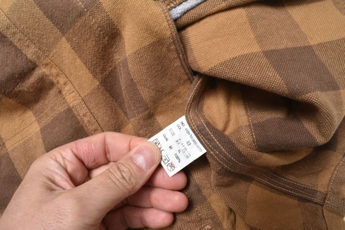 벤데이비스 초어 코트 체크 자켓 XL N1268 상품이미지4