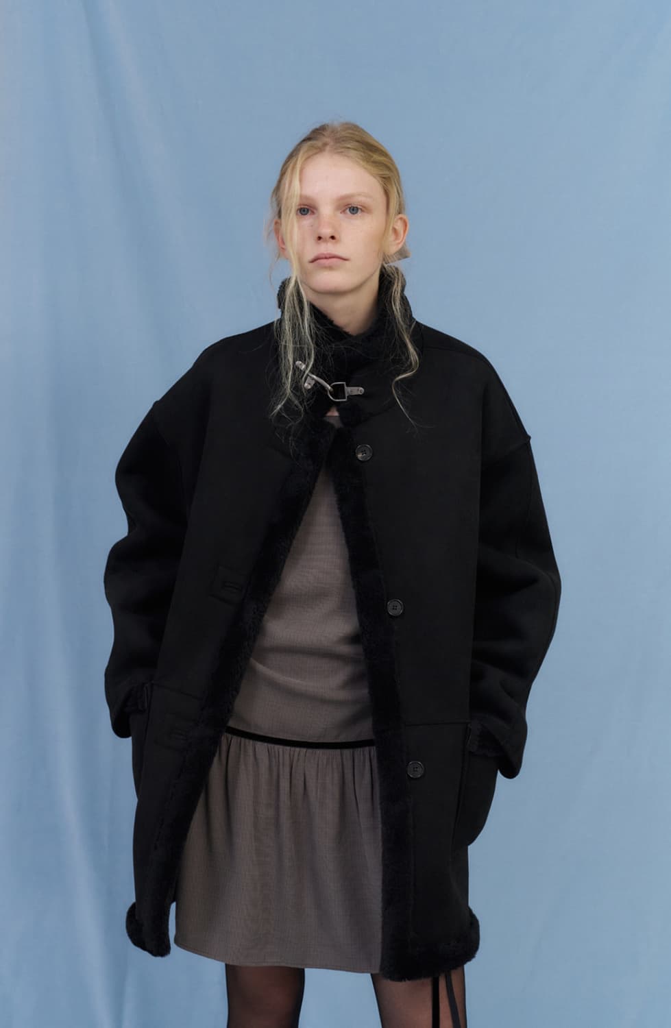 포에토 Benneti suede mustang black 상품이미지1