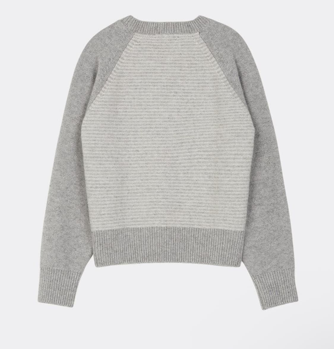 니틀리 울 코튼 스트라이프 스웨터 상품이미지2