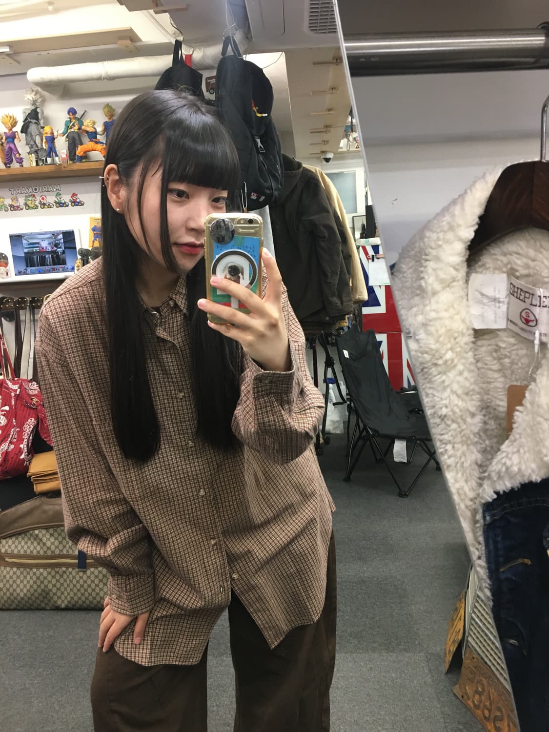 90's 펩시 체크셔츠 상품이미지1