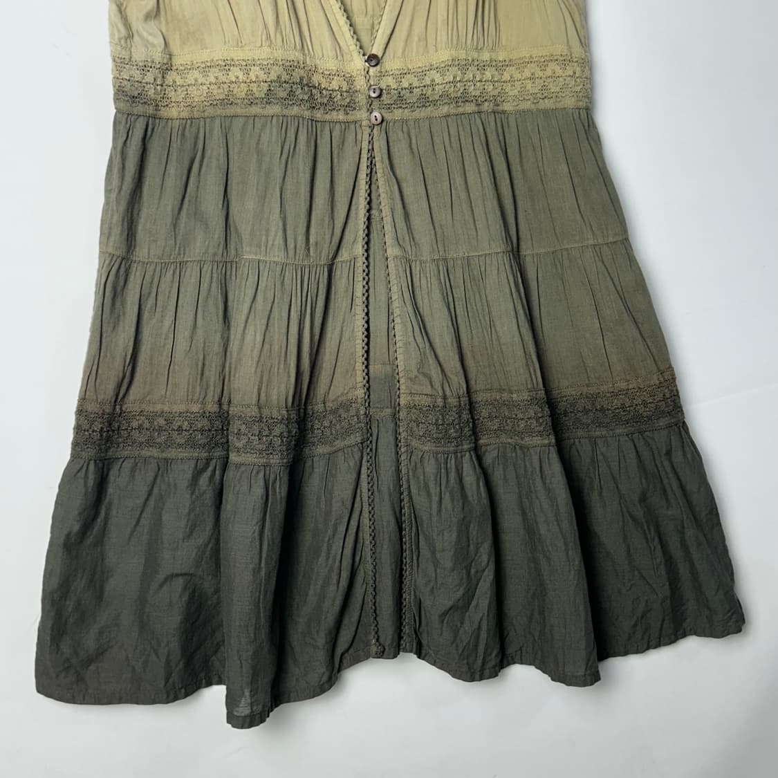 [JPN] 빈티지 히피 모리걸 그라데이션 초코나무 원피스 상품이미지4