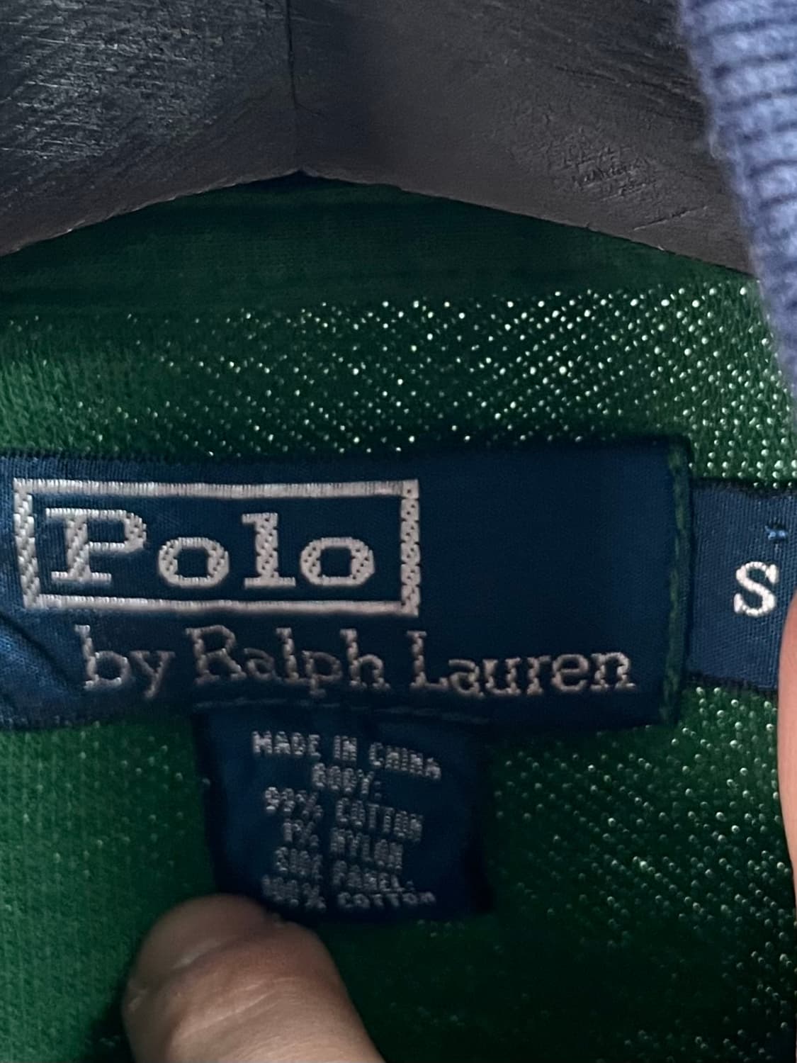 폴로 랄프로렌 빅포니 하이넥 집업 자켓 (on.600) 상품이미지4