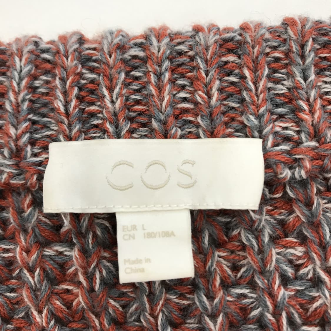 COS 울 코튼 와플스웨터니트 [L] 상품이미지4