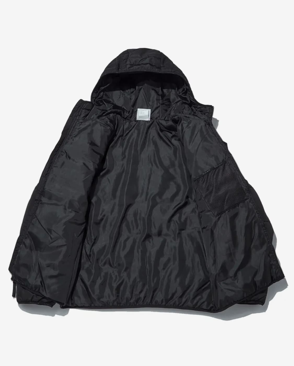 [US] Champion 스크립트 로고 PUFFER 패딩 (BLACK)  상품이미지7
