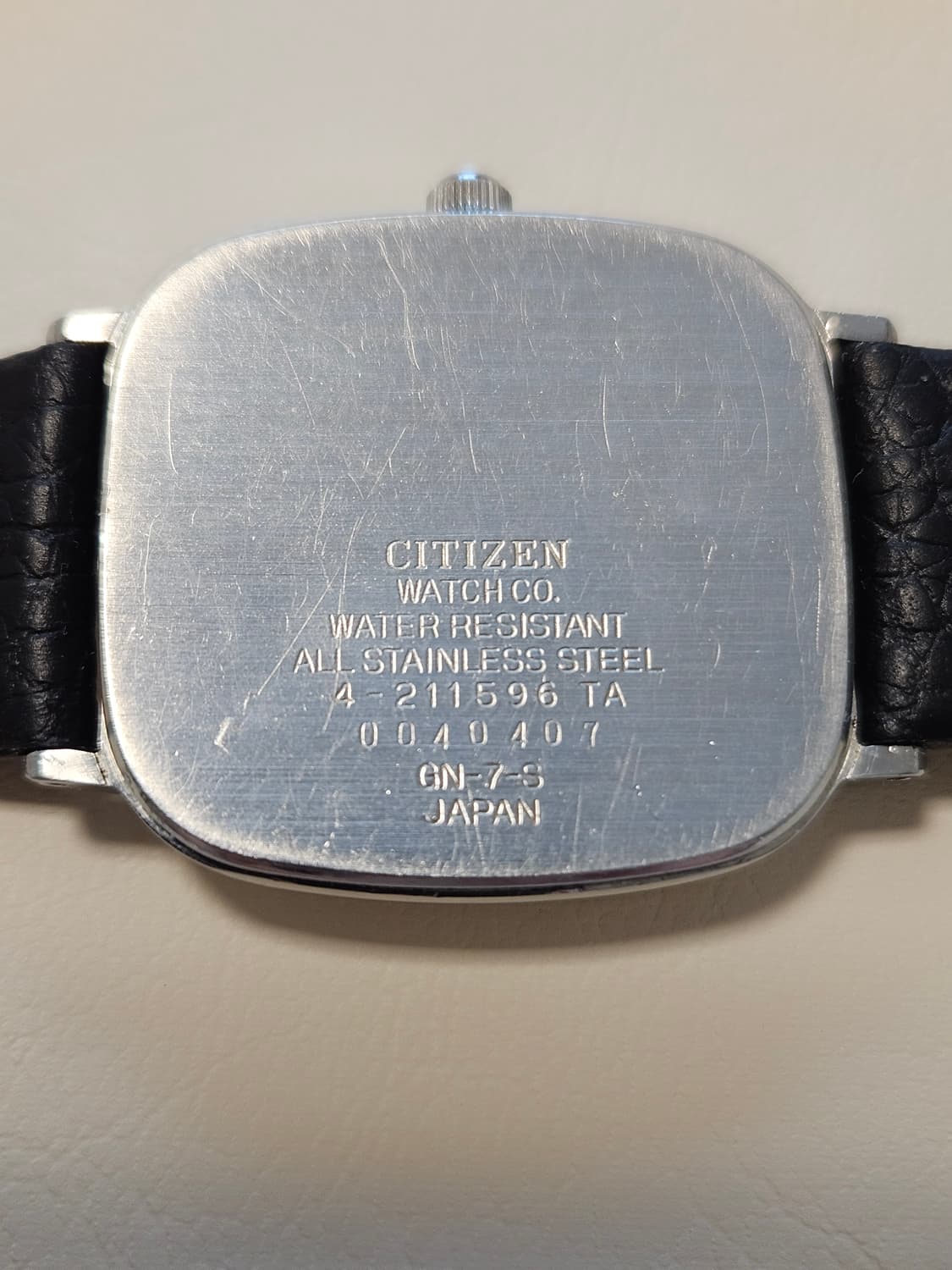 시티즌 쿼츠 빈티지 가죽 시계 상품이미지7