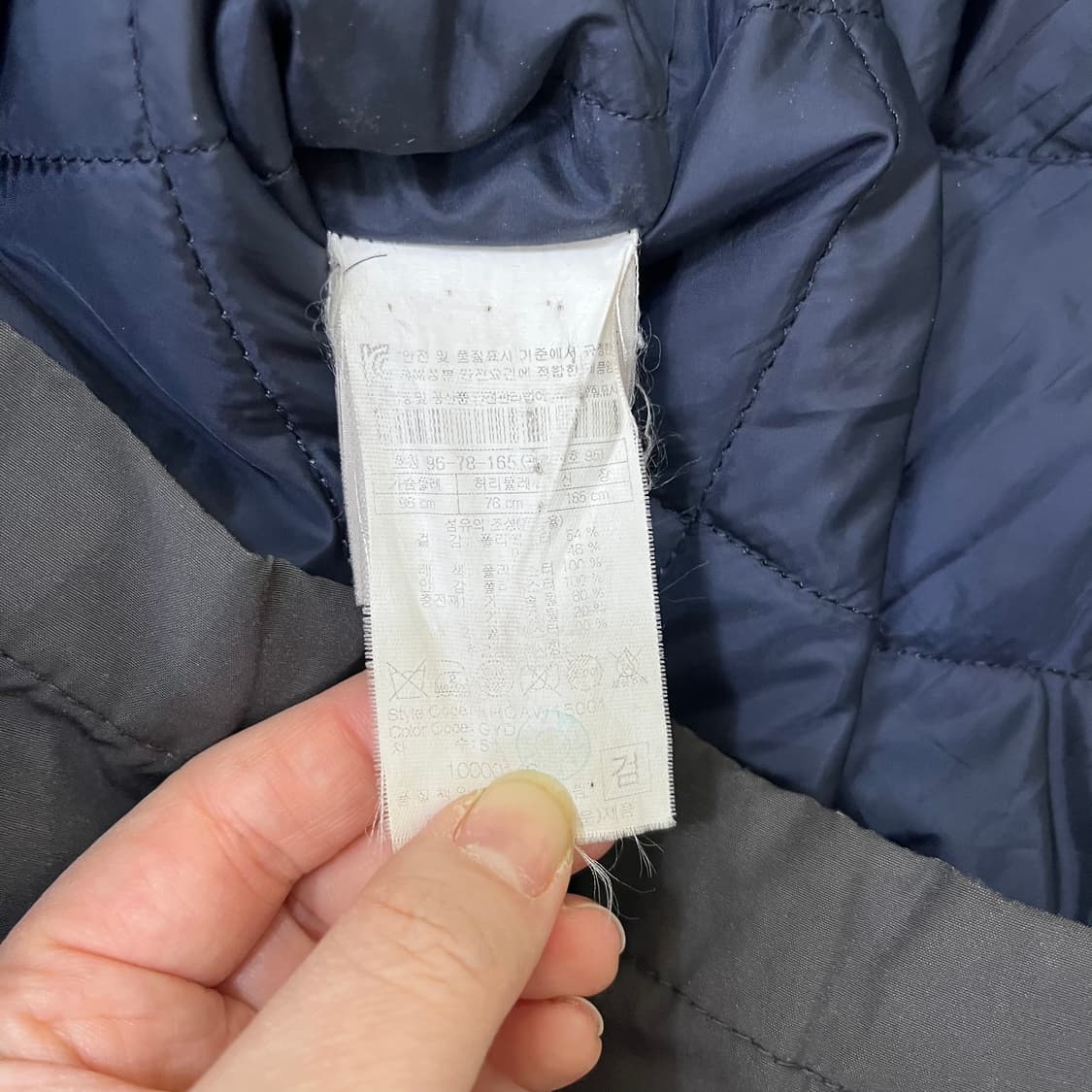 95 헨리코튼 다운 패딩 트렌치 점퍼  0312M1 상품이미지3