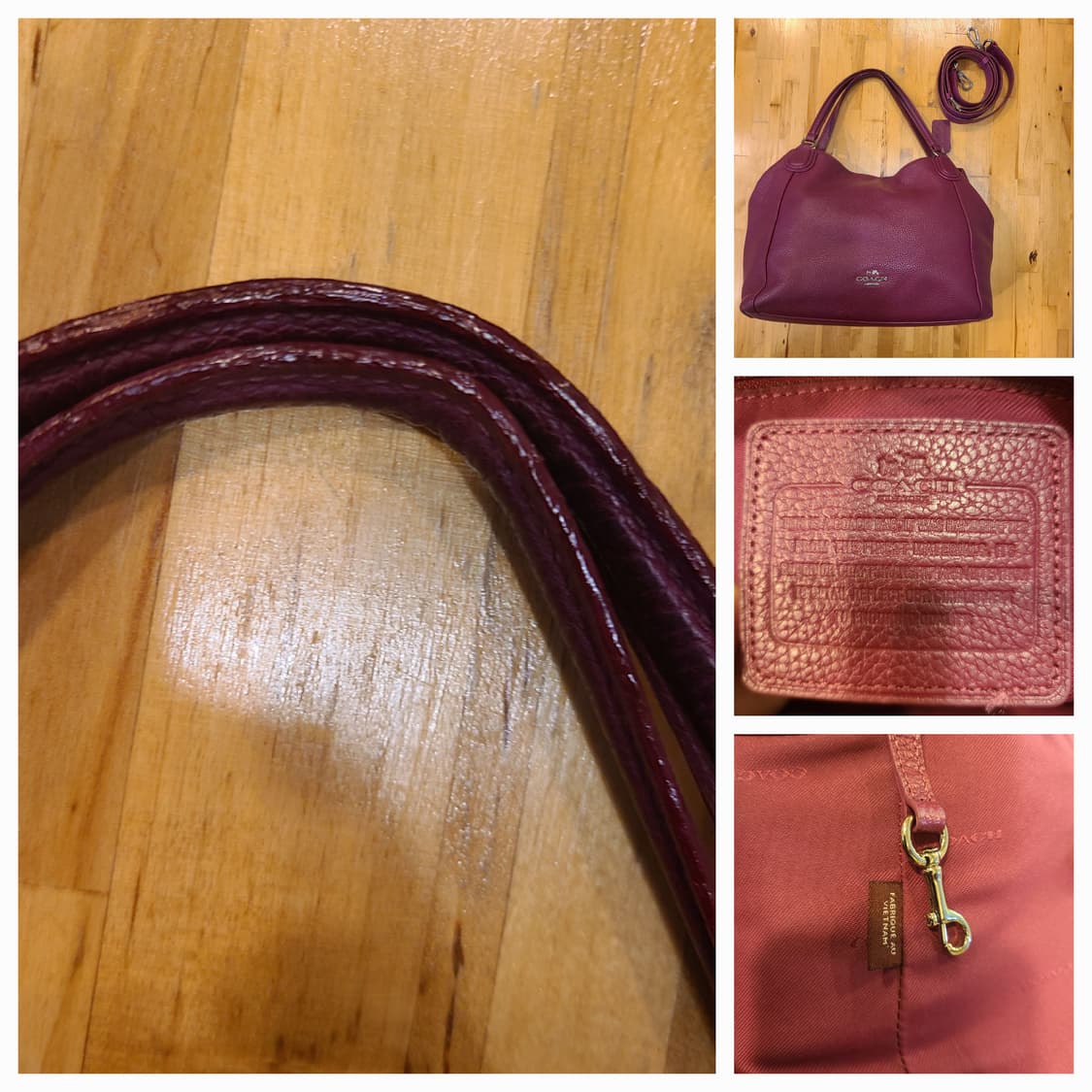 vtg.Coach 에디 31 페블드숄더 상품이미지9