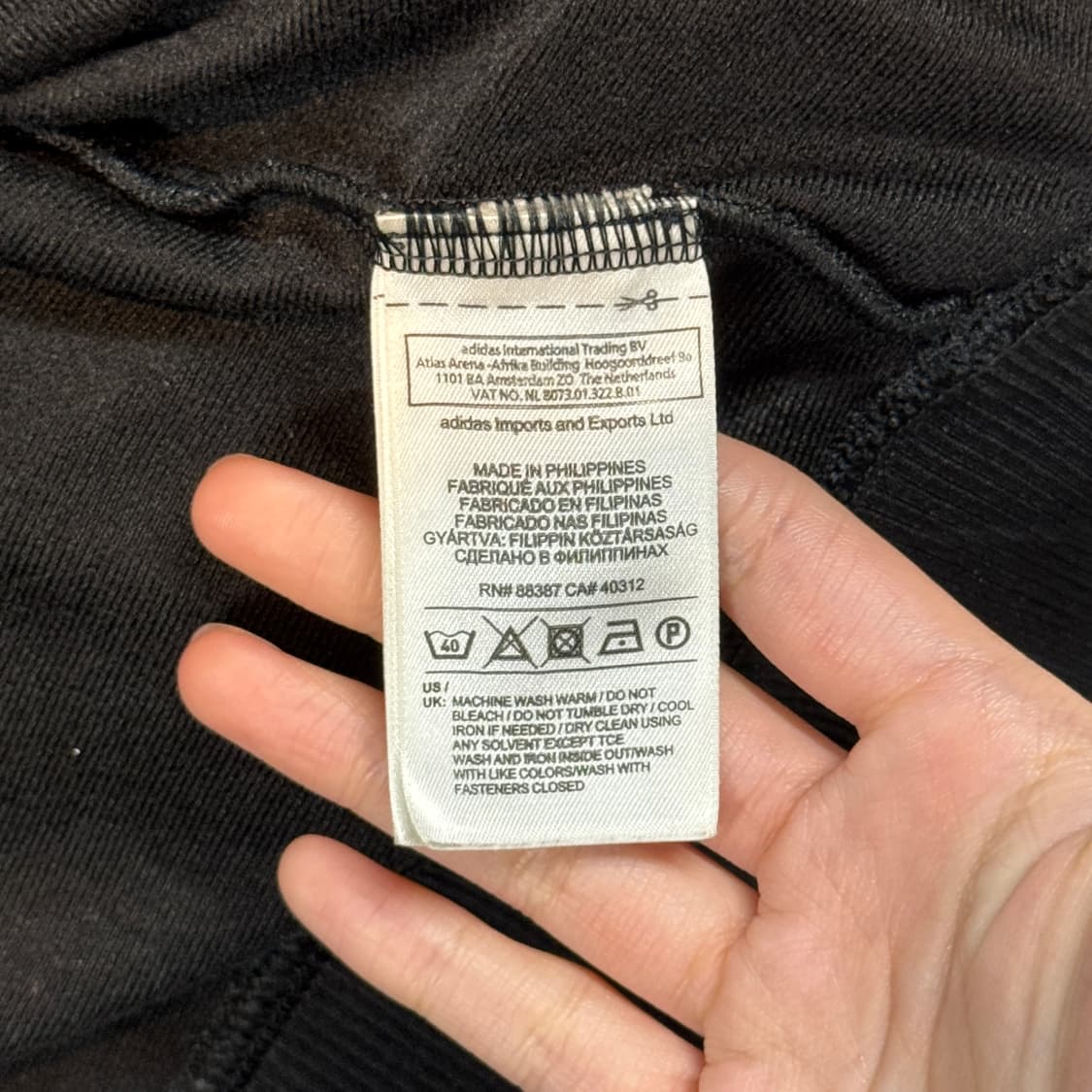 XL) 아디다스 파이어버드 져지 트랙탑 집업 블랙 그레이 W18 상품이미지8