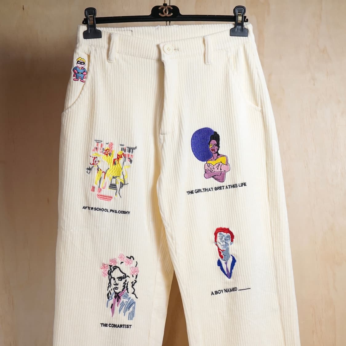 Kidsuper 키드슈퍼 뮤지엄 자수 팬츠 상품이미지3