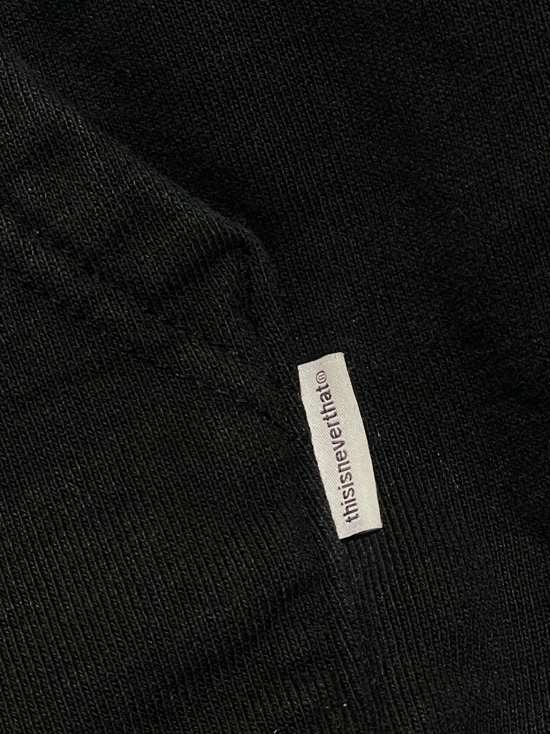 디스이즈네버댓 후드티 블랙 상품이미지3