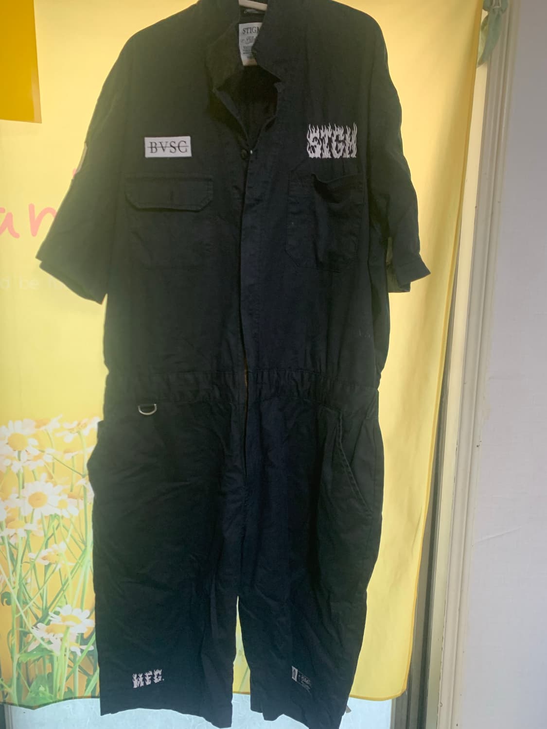 스티그마 점프슈트 사이즈 XL 판매 자수 프린팅 입니다 상품이미지4
