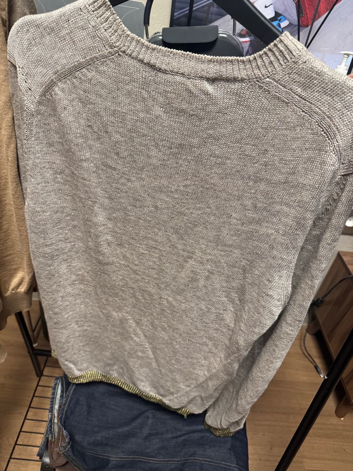 꼼데가르송 셔츠라인 니트 상품이미지4