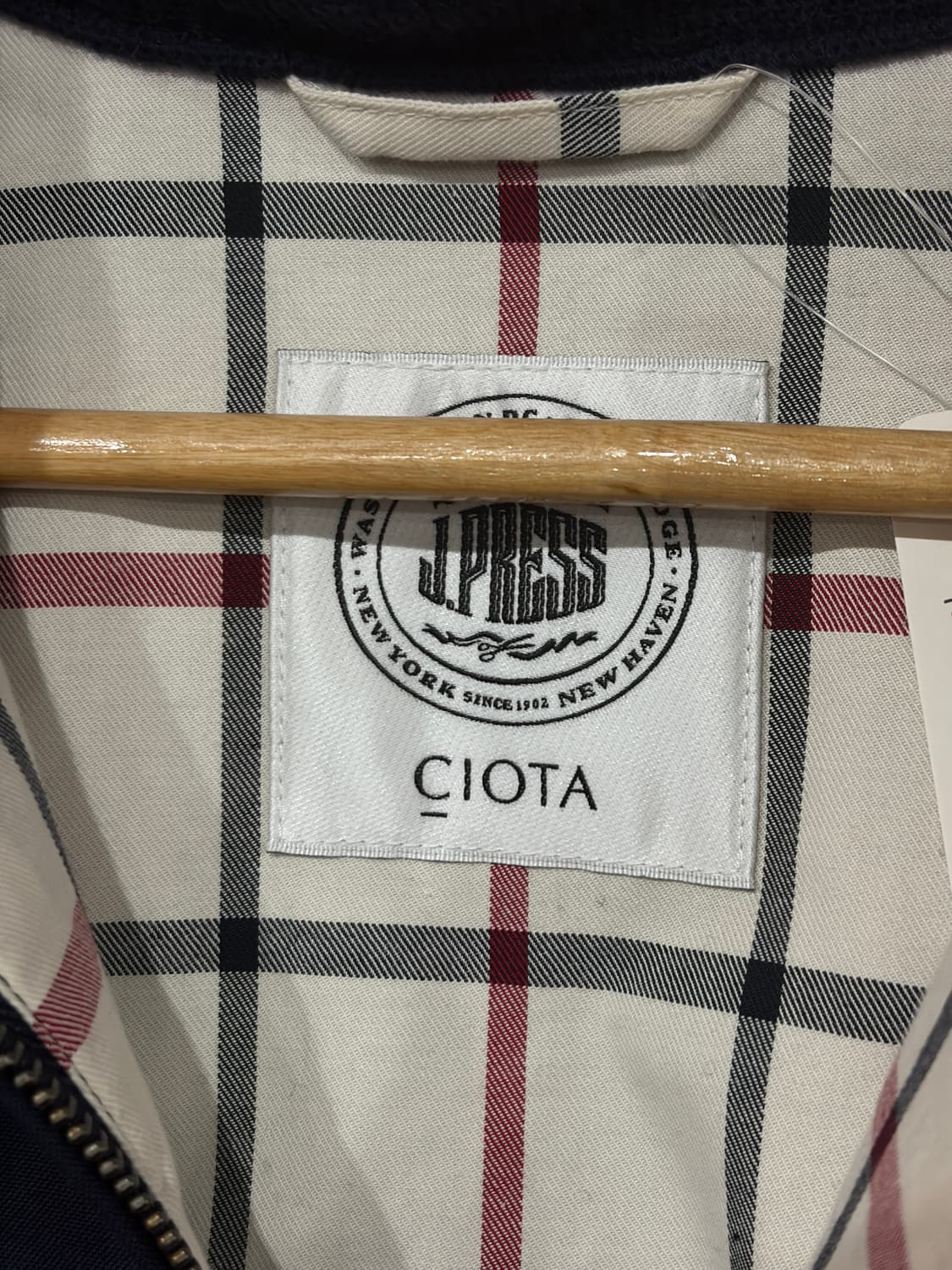 CIOTA X J.PRESS 마드라스 골프자켓 5사이즈 상품이미지5