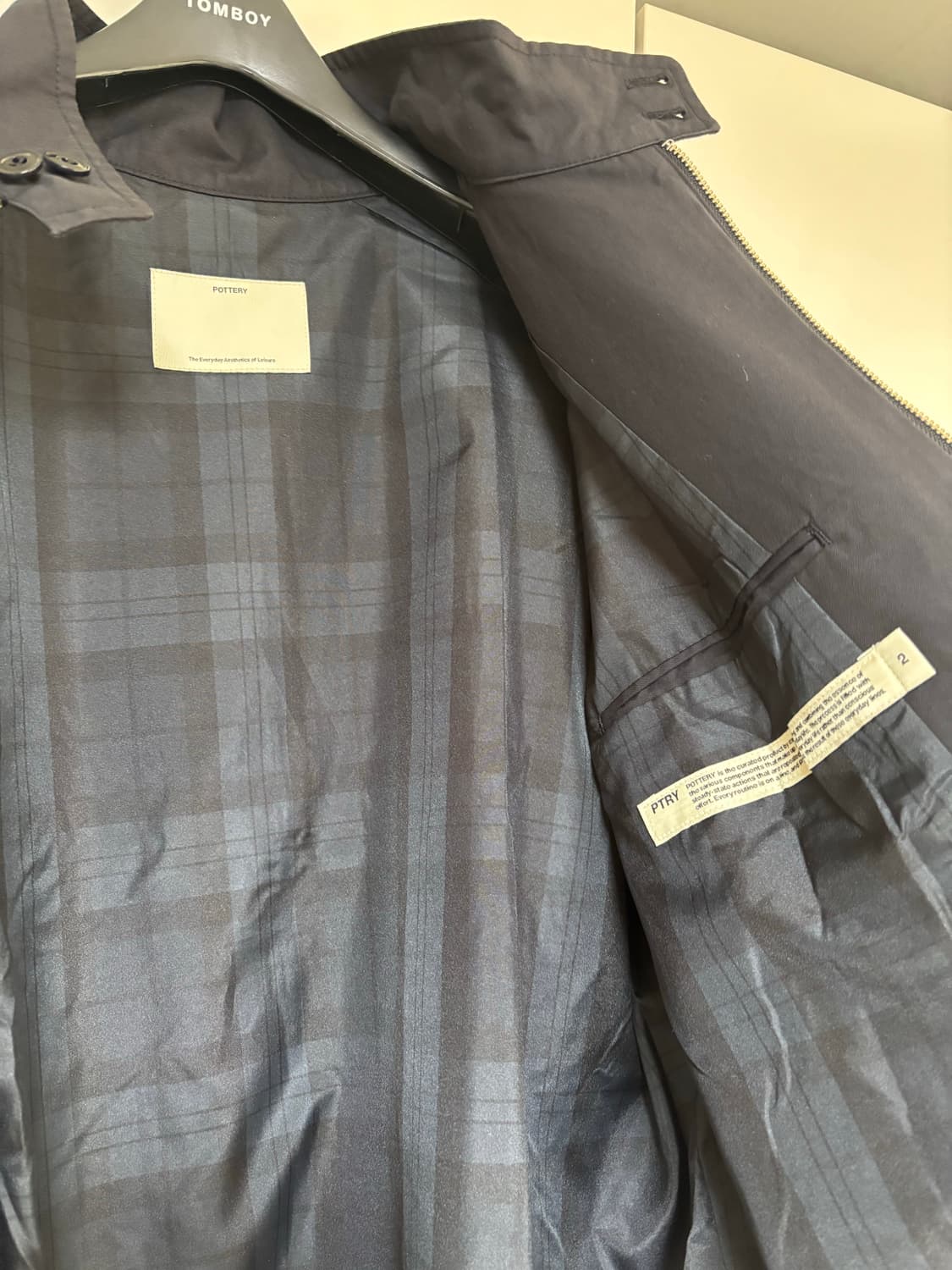 포터리 해링턴 자켓 상품이미지4