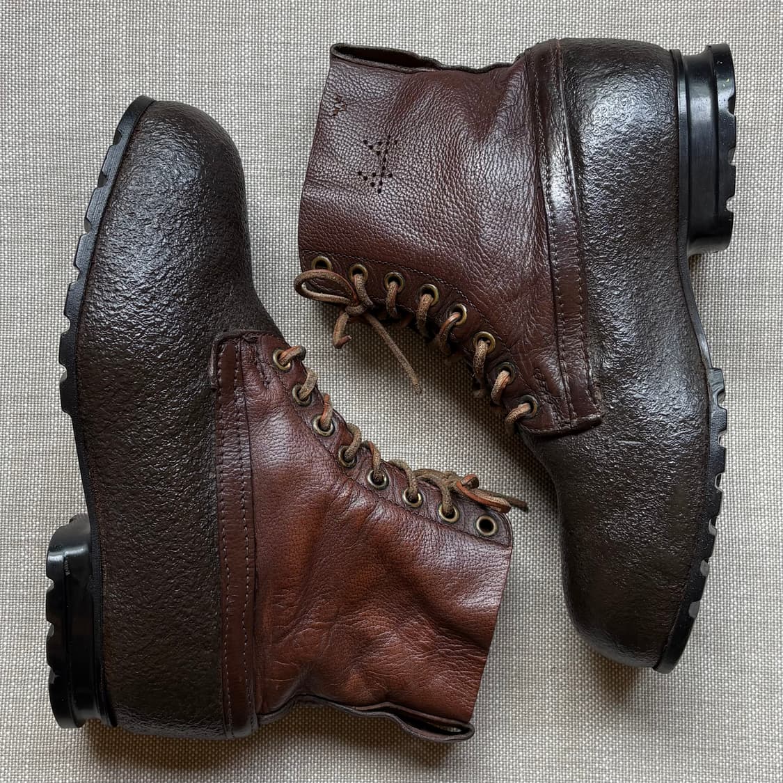 [43B] 40s WWll Swedish Army 컴뱃 부츠 상품이미지5