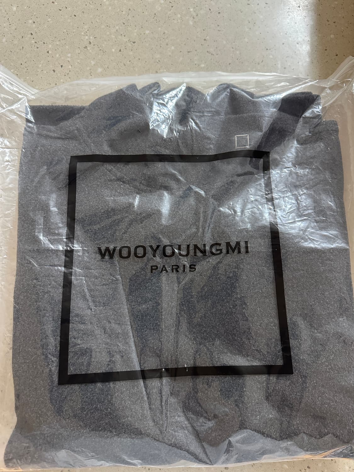 [50]우영미 25FW 그레이 하이넥 플리스 티셔츠 상품이미지7