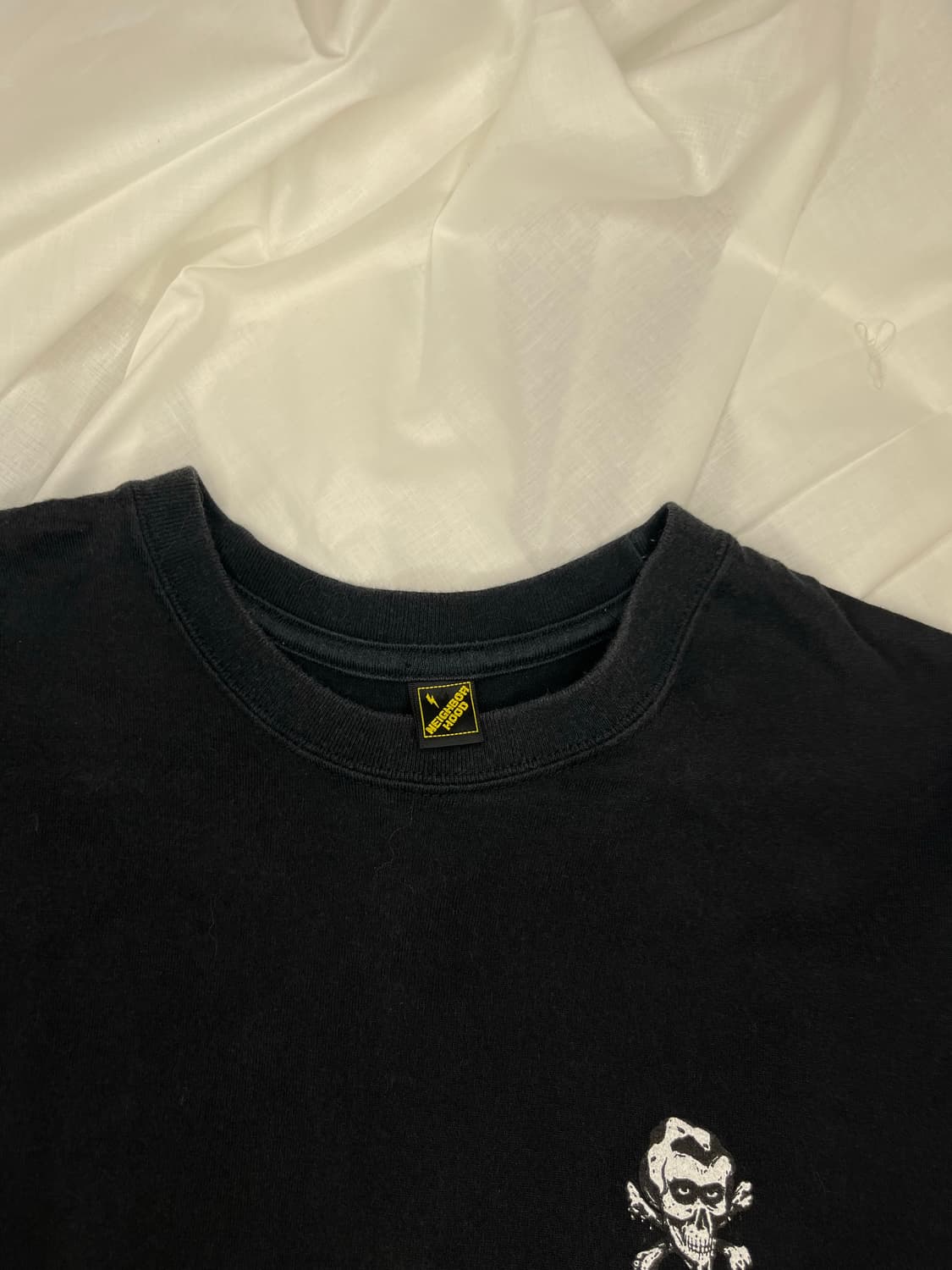 네이버후드 스컬 그래픽 티셔츠 상품이미지3