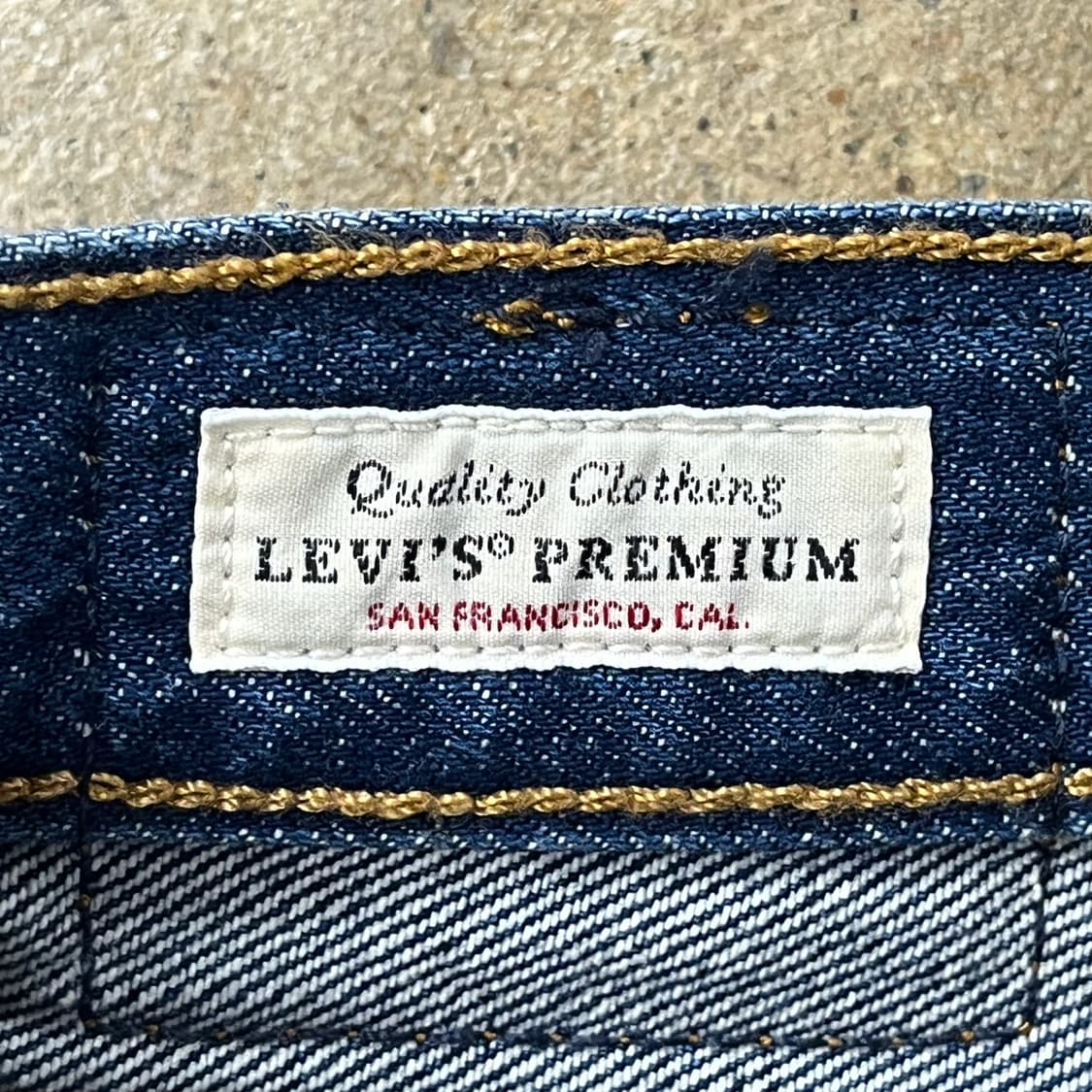 [정품] 리바이스 데님 청바지 진청 b17 상품이미지6