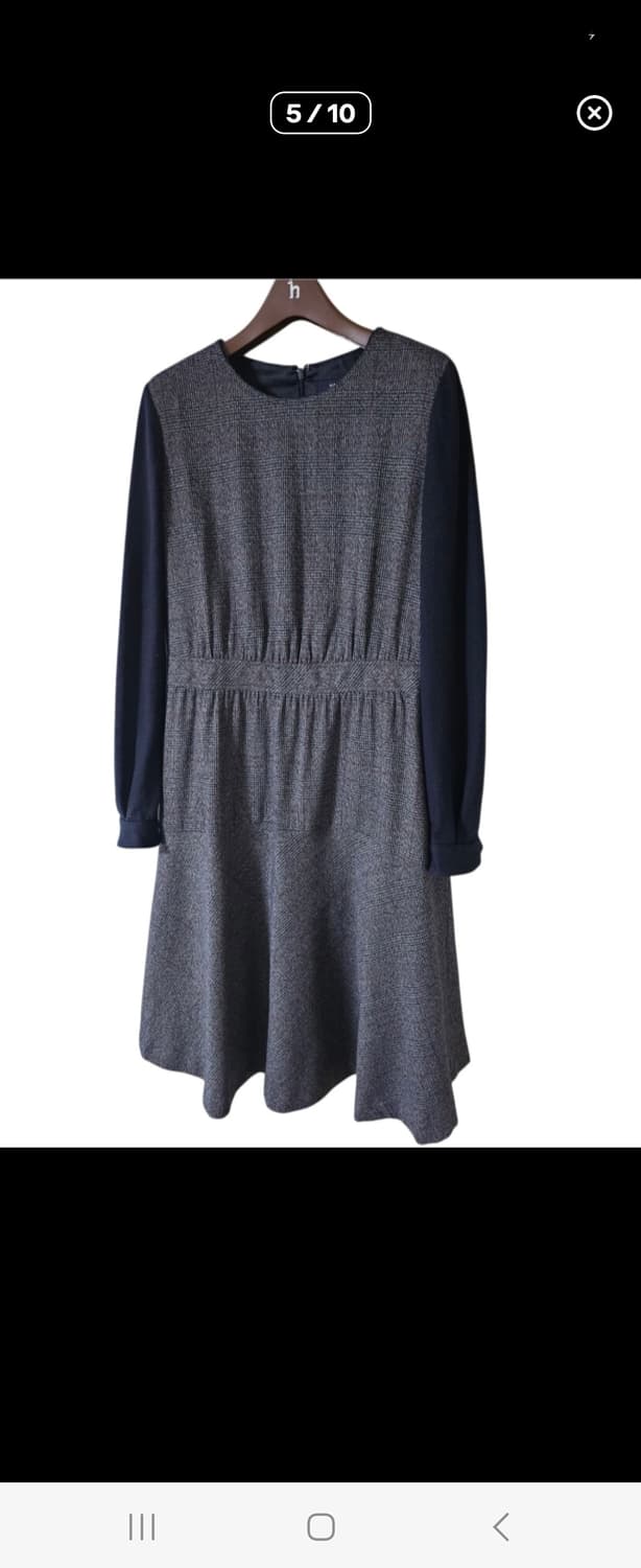 헤지스레이디스  모직 원피스 55 상품이미지1