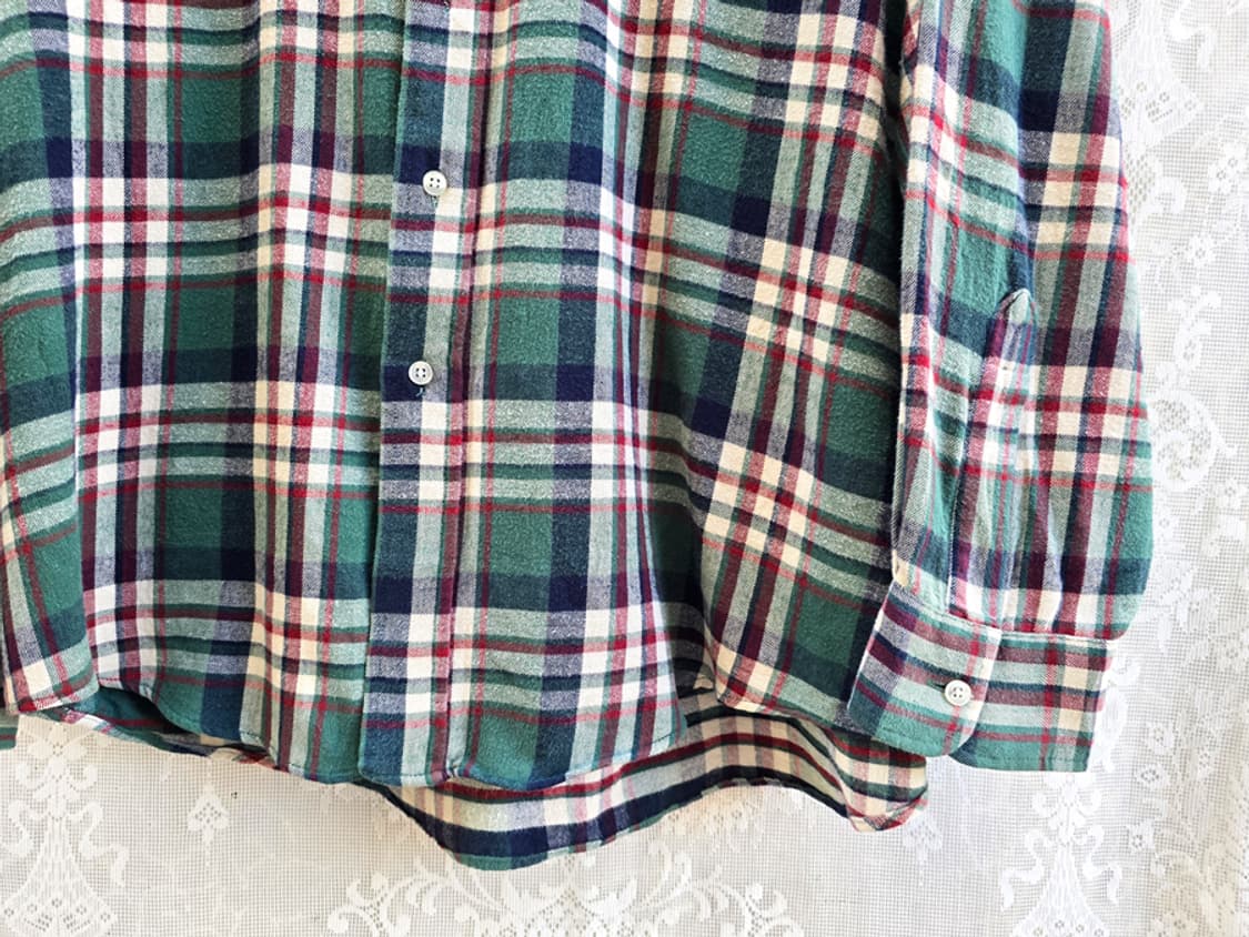 90s 엘엘빈 플란넬 셔츠 상품이미지4