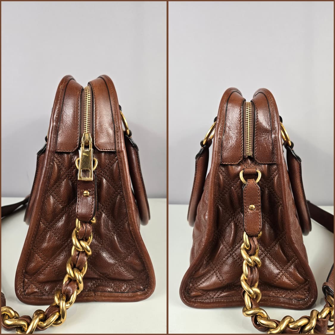 마크제이콥스 클래식 퀼팅 체인 숄더백 토트백 가방 정품 상품이미지3