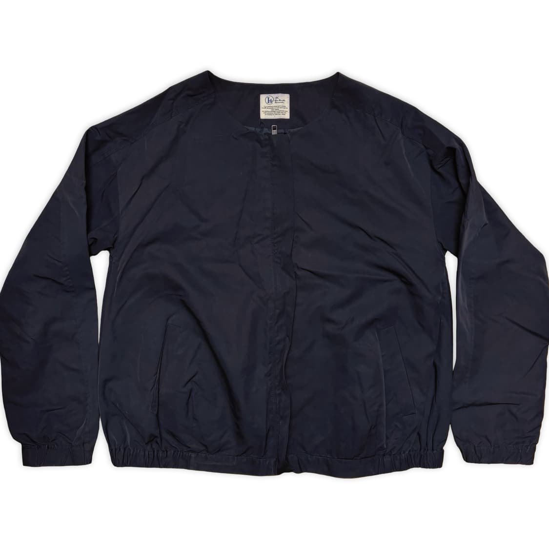 Japanese Vintage 노카라 네이비 블루종 자켓 상품이미지1