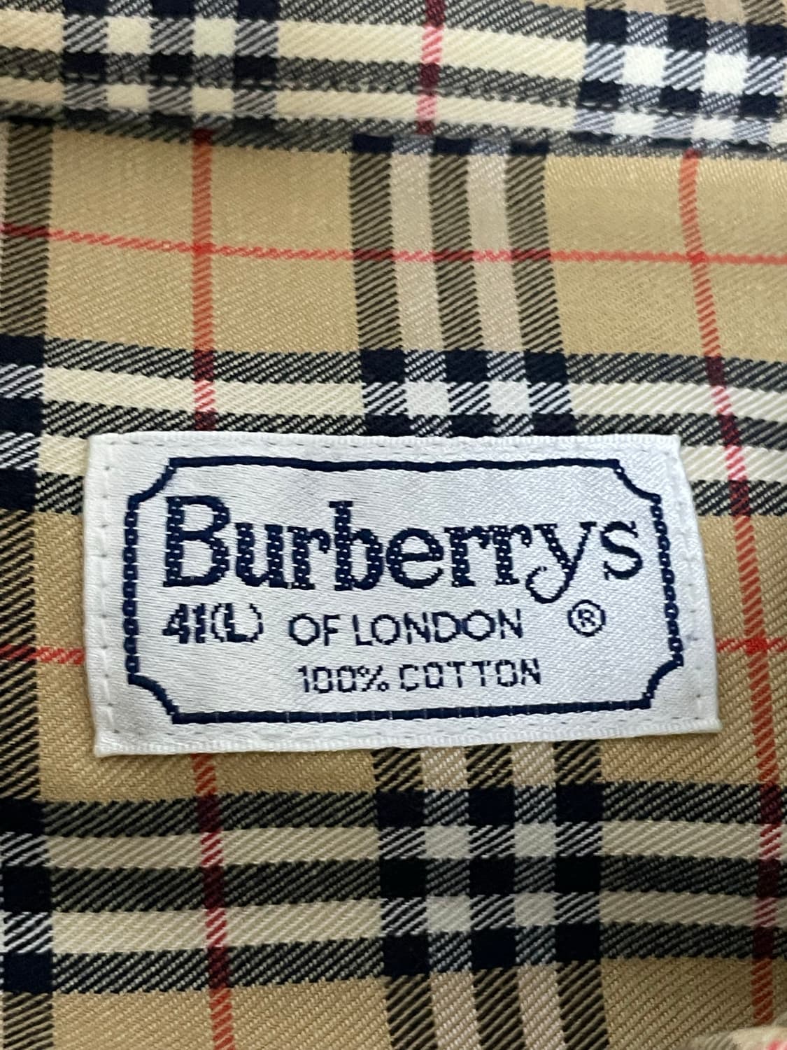버버리스 체크셔츠 상품이미지3