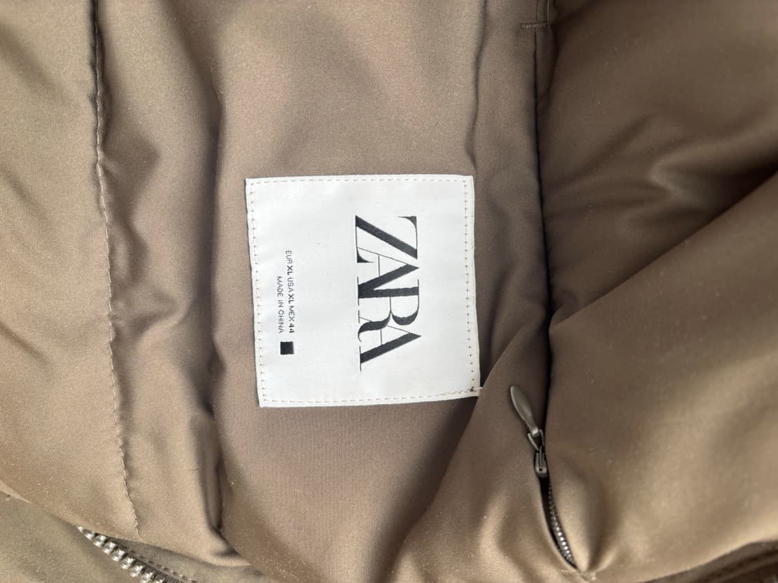 자라 패딩 오라리맛 xl 상품이미지3