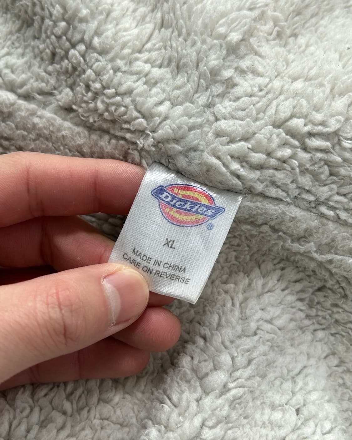 디키즈 1922 스펠로고 쉐르파 후드집업 상품이미지8