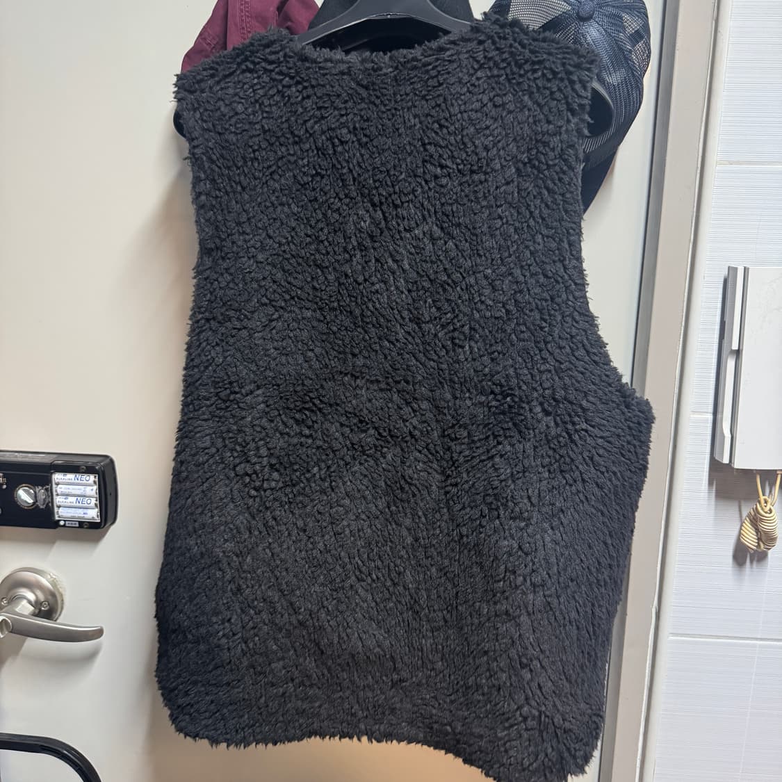 L)엔지니어드 가먼츠 자카드 오버 베스트 blk/blue 상품이미지9