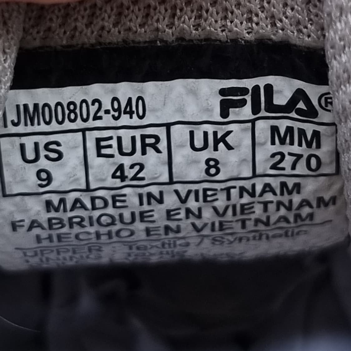 휠라 아이보리 여성운동화240  상품이미지6