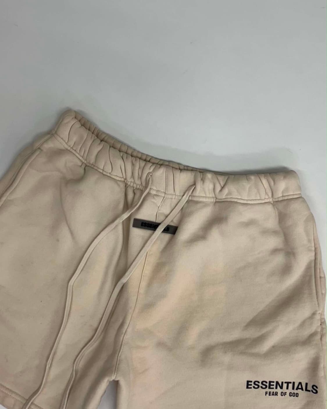 [XL] 피어오브갓 에센셜 크림 아이보리 스웻 쇼츠 하프 팬츠 반바지 상품이미지2