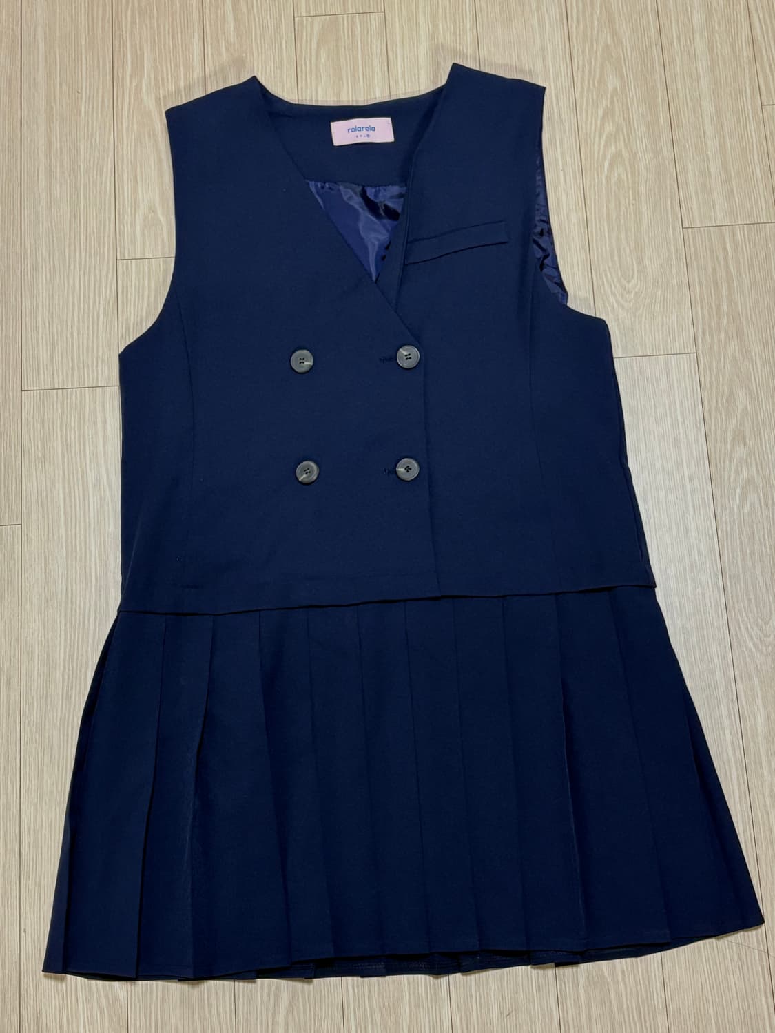 로라로라 세일러복 스쿨룩 원피스 세일러 세라 빅사이즈 상품이미지1