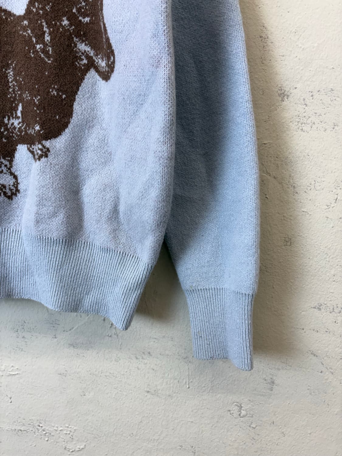 마르디메크르디 캐시미어 혼방 닥스훈트 니트 상품이미지3