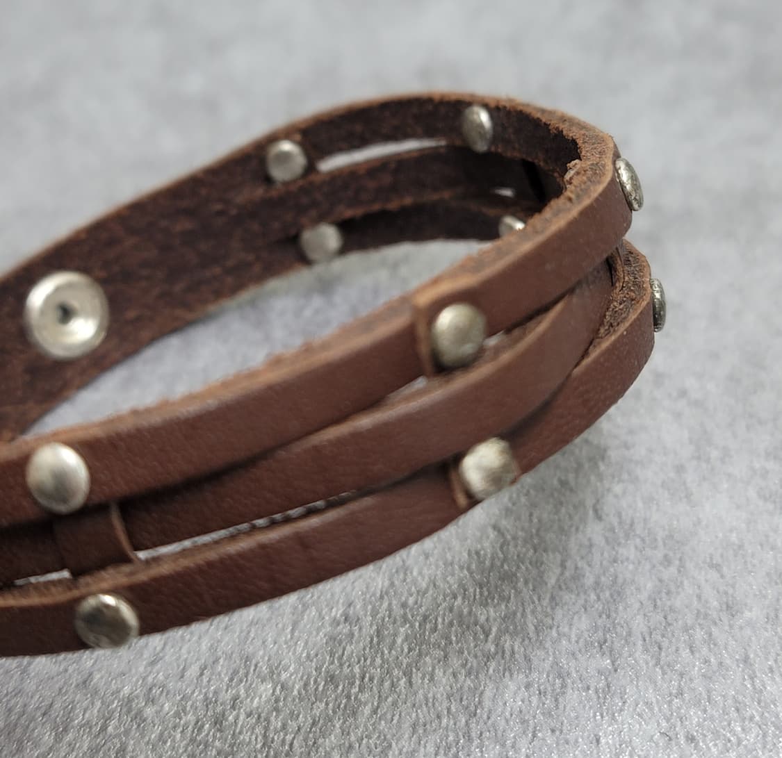 stud leather bracelet  상품이미지6