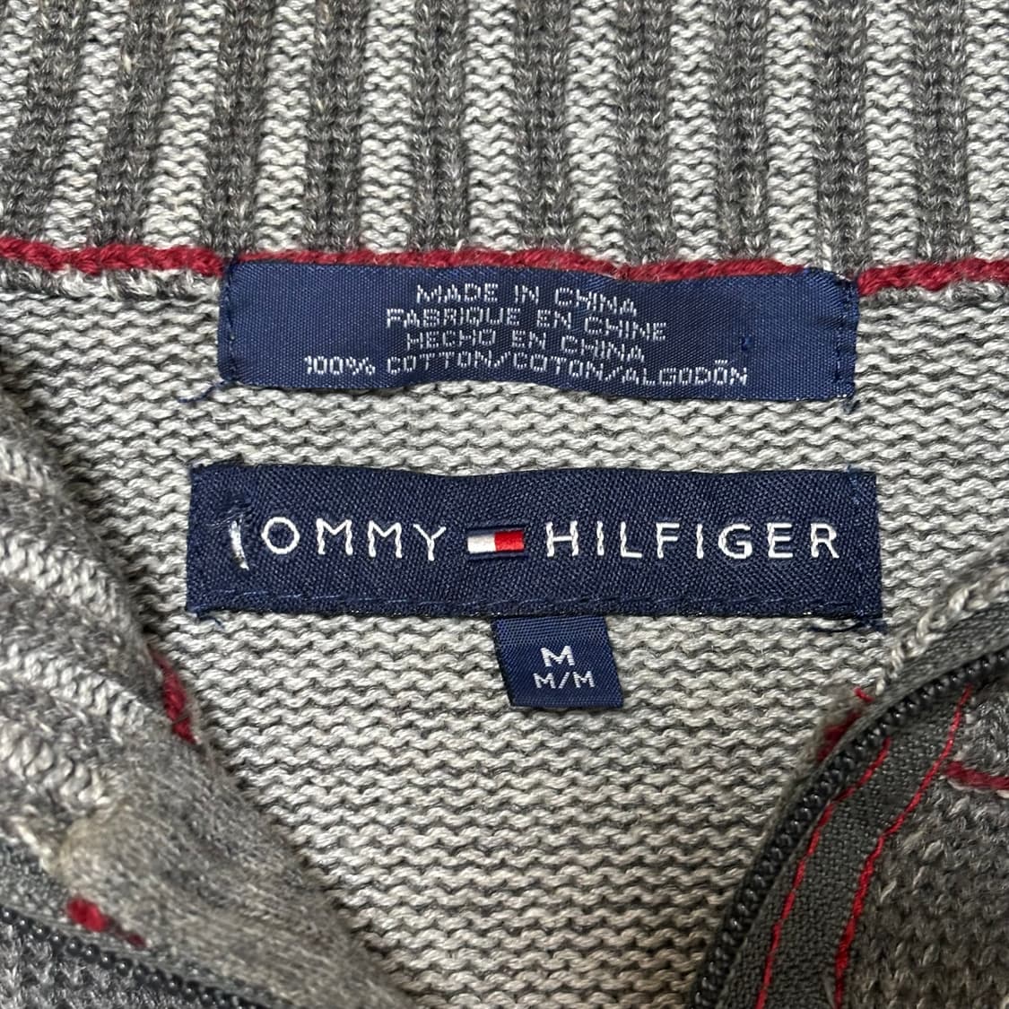 Tommy Hilfiger knit zip-up 토미 니트집업 스웨터 상품이미지6