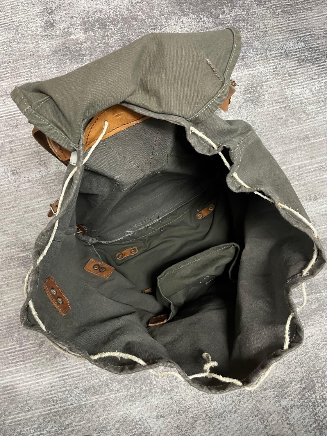 60s Swedish ARMY m39 럭색 상품이미지5