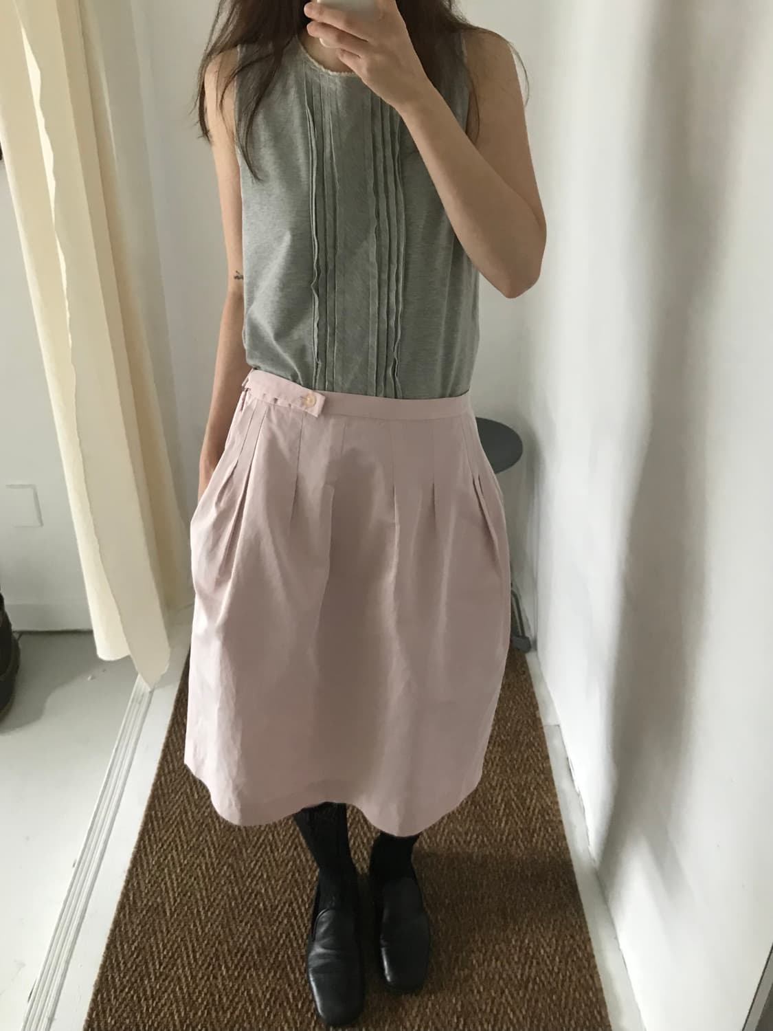 baby pink skirt 상품이미지5
