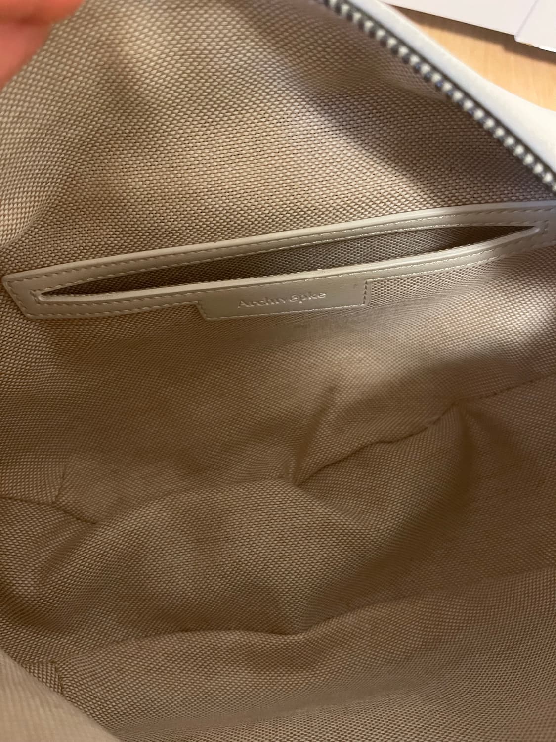 아카이브앱크 플링백 아이보리 숄더백 상품이미지8