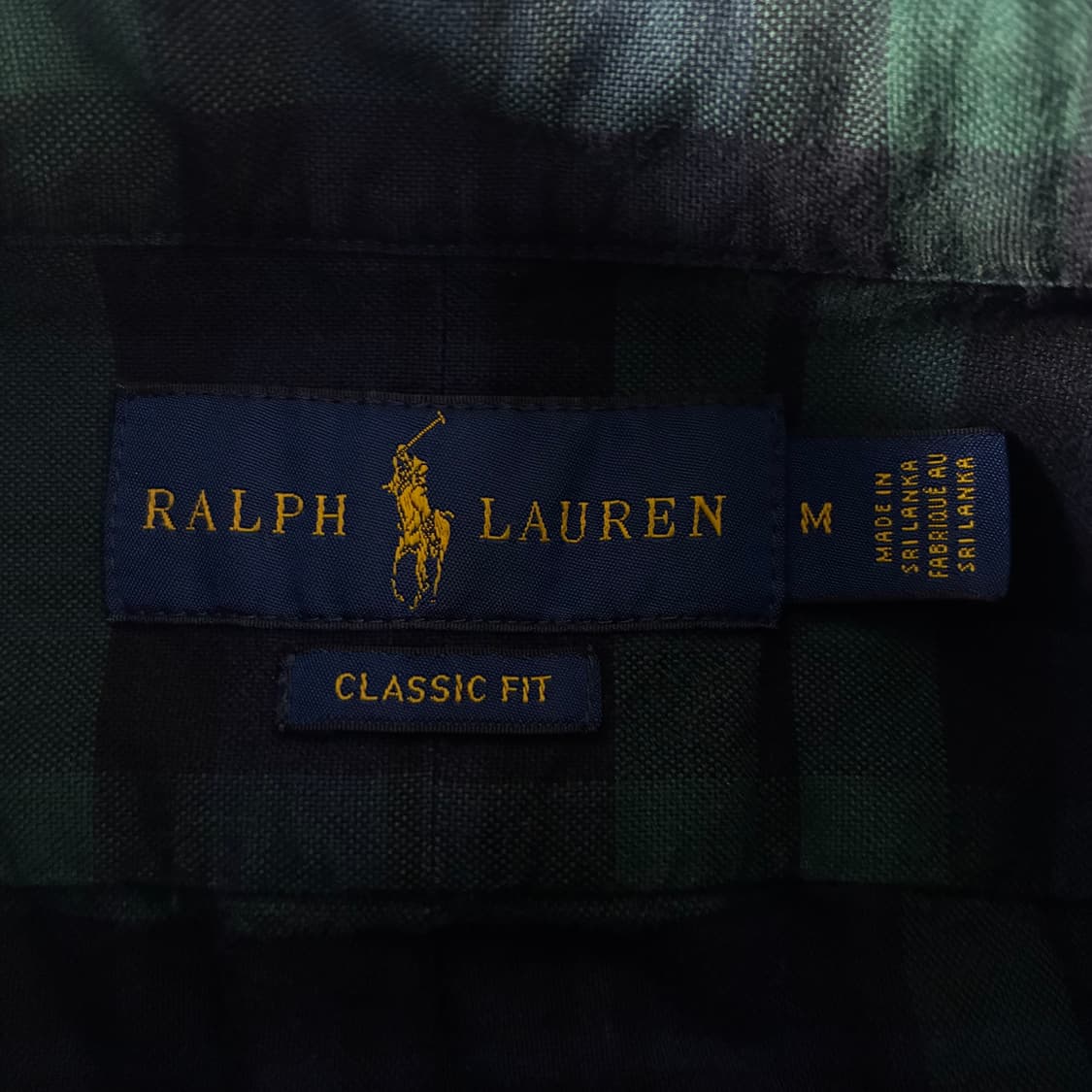 Polo  폴로 랄프로렌 자수 코튼 타탄체크 셔츠 상품이미지4